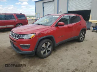 2017 Jeep Compass Latitude with VIN 3C4NJCBB4HT652170, listed as a Copart auction lot 56111015 with 118,943 mi miles and Salvage title. Bid and sale history available at DreamBid. Image 1.