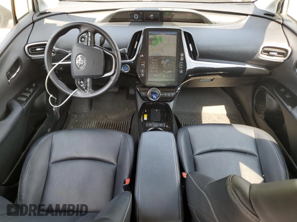 2022 Toyota Prius LE with VIN JTDKAMFP2N3210252, listed as a Copart auction lot 60030335 with 93,325 mi miles and Salvage title. Bid and sale history available at DreamBid. Image 8.