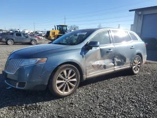 2010 Lincoln MKT EcoBoost with VIN 2LMHJ5AT4ABJ25394, listed as a Copart auction lot 44058235 with 112,901 mi miles and Salvage Title. Bid and sale history available at DreamBid. Image 1.