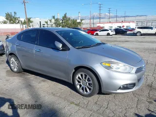 2016 Dodge Dart SXT Sport with VIN 1C3CDFFA1GD820924, listed as a IAAI auction lot 41742293 with 95,922 mi miles. Bid and sale history available at carsss.com. Image 1.