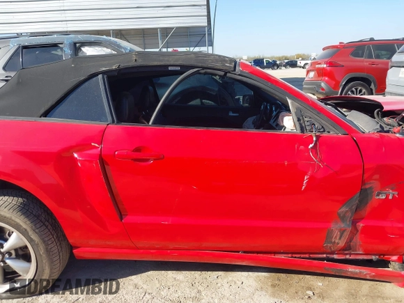 2007 Ford Mustang GT Deluxe with VIN 1ZVFT85H375292235, listed as a IAAI auction lot 41771092 with Not Provided miles and . Bid and sale history available at carsss.com. Image 14.