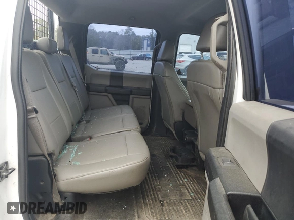 2017 Ford F-250 XL with VIN 1FT7W2A68HEC80552, listed as a Copart auction lot 45346095 with 142,720 mi miles and Salvage title. Bid and sale history available at DreamBid. Image 10.