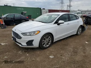 2020 Ford Fusion SE with VIN 3FA6P0HD5LR255590, listed as a Copart auction lot 54080145 with 103,242 mi miles and Salvage title. Bid and sale history available at DreamBid. Image 1.