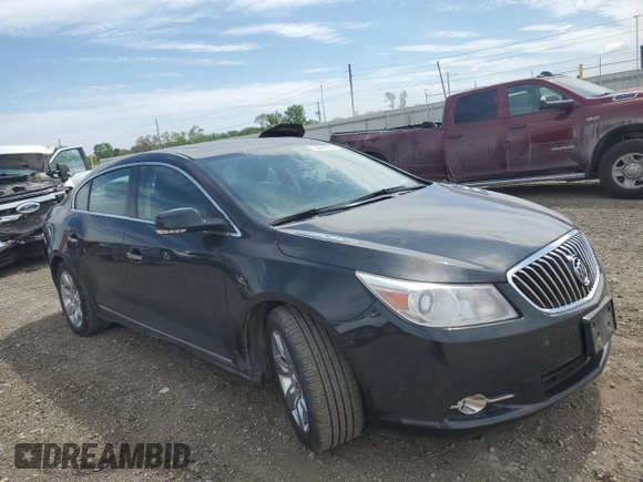2013 Buick LaCrosse Premium 2 with VIN 1G4GH5E37DF123834, listed as a Copart auction lot 55840735 with 138,306 mi miles and Salvage title. Bid and sale history available at DreamBid. Image 4.