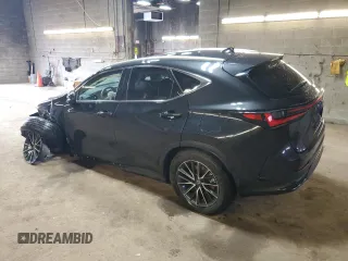 2025 Lexus NX with VIN 2T2GGCEZ1SC060683, listed as a Copart auction lot 52689465 with 2,141 mi miles and Salvage Title. Bid and sale history available at carsss.com. Image 2.