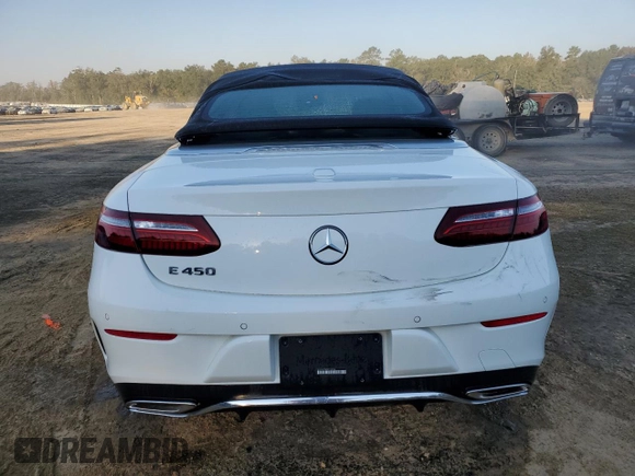 2023 Mercedes-Benz E-Class E 450 with VIN W1K1K5JB8PF202934, listed as a Copart auction lot 73718404 with 0 mi miles and Non Repairable. Bid and sale history available at carsss.com. Image 6.