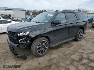 2024 Chevrolet Tahoe RST with VIN 1GNSKRKD3RR139191, listed as a Copart auction lot 46864075 with 13,897 mi miles and Salvage Title. Bid and sale history available at carsss.com. Image 1.