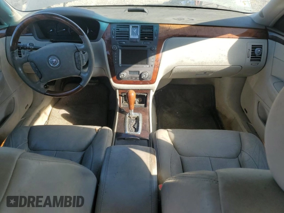 2006 Cadillac DTS 1SE with VIN 1G6KD57956U189859, listed as a Copart auction lot 89266305 with 153,549 mi miles and Salvage Title. Bid and sale history available at DreamBid. Image 8.