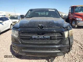 2022 Ram 1500 Lone Star with VIN 1C6RREFMXNN446341, listed as a Copart auction lot 74249304 with 5,587 mi miles and Salvage title. Bid and sale history available at DreamBid. Image 5.