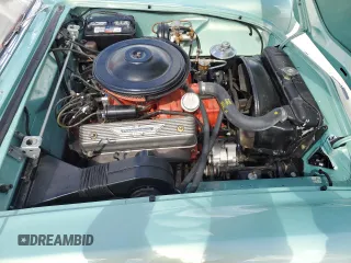 1957 Ford Thunderbird with VIN D7FH182410, listed as a Copart auction lot 77671374 with 319 mi miles and Salvage Title. Bid and sale history available at DreamBid. Image 11.