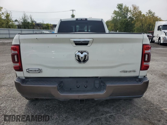 2019 Ram 3500 Longhorn with VIN 3C63RRKL7KG715538, listed as a Copart auction lot 72367064 with 82,661 mi miles and Salvage Title. Bid and sale history available at carsss.com. Image 6.