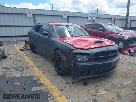 2008 Dodge Charger SRT-8 with VIN 2B3KA73W98H104803, listed as a IAAI auction lot 39911604 with Not Provided miles and . Bid and sale history available at DreamBid. Image 1.