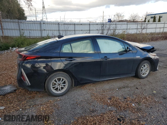 2020 Toyota Prius LE with VIN JTDKARFP1L3151415, listed as a Copart auction lot 79320594 with Not Provided miles and Salvage Title. Bid and sale history available at DreamBid. Image 3.