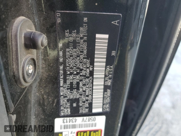 2014 Toyota Sienna Limited z VIN 5TDDK3DC5ES074424, wystawiony jako Copart lot #52831905 z przebiegiem 188 531 mil mil oraz Szkoda całkowita • Salvage title. Historia ofert i sprzedaży dostępna na DreamBid. Obrazek 13.