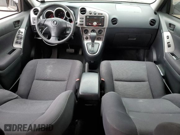 2005 Pontiac Vibe with VIN 5Y2SL66805Z460679, listed as a Copart auction lot 59873495 with 165,692 mi miles and Salvage title. Bid and sale history available at DreamBid. Image 8.