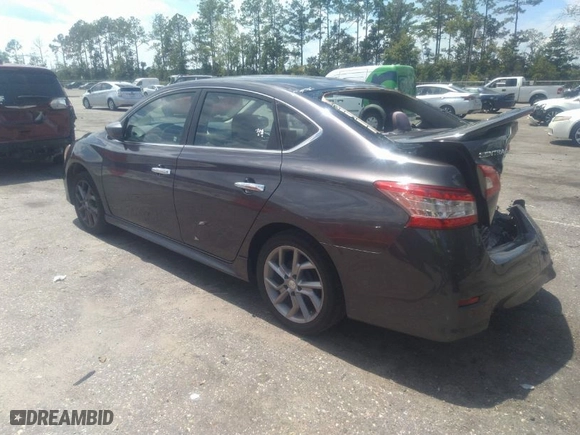 2014 Nissan Sentra SV with VIN 3N1AB7AP8EY283654, listed as a IAAI auction lot 37380388 with 126,218 mi miles. Bid and sale history available at carsss.com. Image 3.