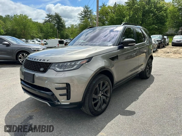 2017 Land Rover Discovery HSE z VIN SALRRBBV4HA038959, wystawiony jako Copart lot #57594705 z przebiegiem 105 090 mil mil oraz Czysty tytuł • Clean title. Historia ofert i sprzedaży dostępna na DreamBid. Obrazek 1.