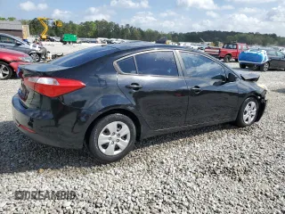 2016 Kia Forte LX with VIN KNAFK4A62G5466151, listed as a Copart auction lot 51963325 with 127,851 mi miles and Salvage Title. Bid and sale history available at carsss.com. Image 3.