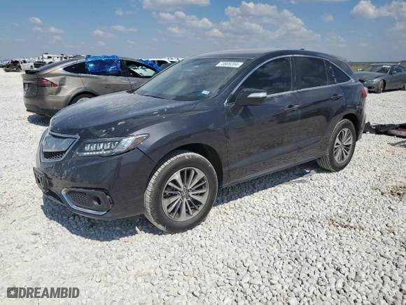 2016 Acura RDX Advance Pkg with VIN 5J8TB3H7XGL010300, listed as a Copart auction lot 73809284 with 90,274 mi miles and Salvage Title. Bid and sale history available at carsss.com. Image 1.