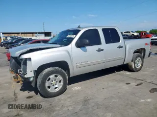 2012 Chevrolet Silverado 1500 LT with VIN 3GCPCSE01CG268792, listed as a Copart auction lot 54063075 with 139,484 mi miles and Salvage Title. Bid and sale history available at DreamBid. Image 1.