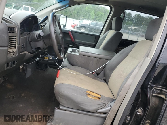 2004 Nissan Titan LE with VIN 1N6AA07A34N573514, listed as a Copart auction lot 54497765 with 240,033 mi miles and Salvage title. Bid and sale history available at DreamBid. Image 7.