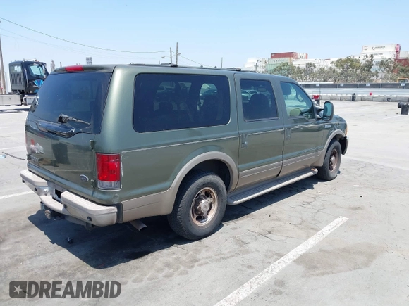 2001 Ford Excursion Limited with VIN 1FMNU42S91EA39377, listed as a IAAI auction lot 42359734 with 156,168 mi miles and . Bid and sale history available at DreamBid. Image 4.