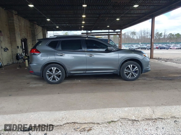 2017 Nissan Rogue SL with VIN 5N1AT2MV3HC761513, listed as a IAAI auction lot 42059096 with 75,250 mi miles and . Bid and sale history available at DreamBid. Image 13.