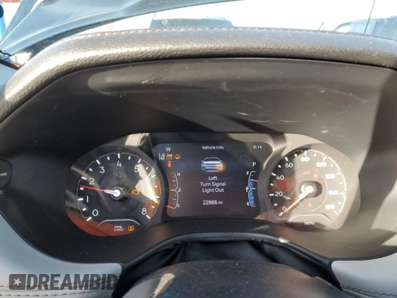 2022 Jeep Compass High Altitude with VIN 3C4NJDCBXNT197647, listed as a Copart auction lot 49321385 with 22,866 mi miles and Clean Title. Bid and sale history available at DreamBid. Image 9.