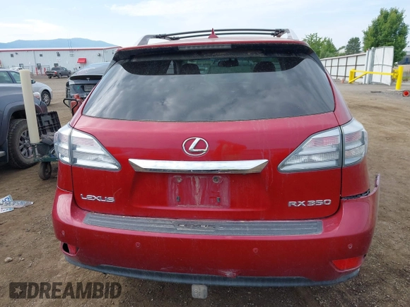 2010 Lexus RX 350 with VIN JTJBK1BA4A2428526, listed as a IAAI auction lot 42490187 with 304,669 mi miles and . Bid and sale history available at DreamBid. Image 16.