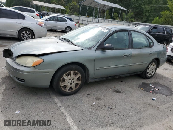 2007 Ford Taurus SE with VIN 1FAFP53U07A101535, listed as a Copart auction lot 56385185 with Not provided miles and Salvage title. Bid and sale history available at DreamBid. Image 1.