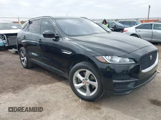 2017 Jaguar F-Pace 35t Premium with VIN SADCJ2BV9HA891821, listed as a IAAI auction lot 41583464 with 76,694 mi miles and . Bid and sale history available at DreamBid. Image 1.
