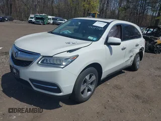 2014 Acura MDX with VIN 5FRYD4H20EB013598, listed as a IAAI auction lot 42097526 with 74,645 mi miles and . Bid and sale history available at DreamBid. Image 2.