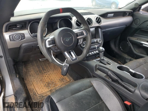 2023 FORD MUSTANG GT with VIN 1FA6P8CF0P5300998, listed as a Copart auction lot 69215854 with 0 mi miles and Salvage Title. Bid and sale history available at carsss.com. Image 8.