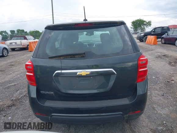 2017 Chevrolet Equinox LS with VIN 2GNALBEK4H1612596, listed as a IAAI auction lot 42052652 with 95,623 mi miles and . Bid and sale history available at carsss.com. Image 16.