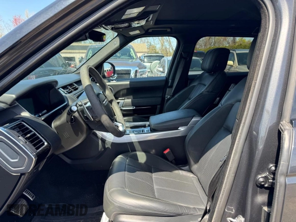 2022 Land Rover Range Rover Sport HST with VIN SALWS2RU6NA223241, listed as a Copart auction lot 54713115 with 50,391 mi miles and Clean Title. Bid and sale history available at carsss.com. Image 5.