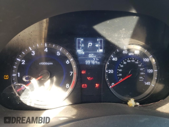2015 Hyundai Accent Sport with VIN KMHCU5AE2FU217782, listed as a Copart auction lot 41446935 with 99,764 mi miles and Clean Title. Bid and sale history available at carsss.com. Image 9.