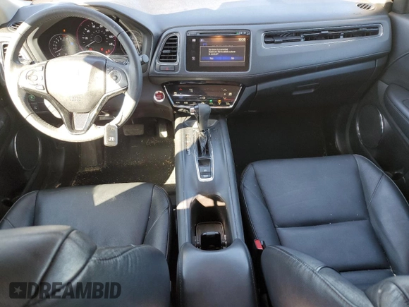 2016 Honda HR-V EX-L w/Navi with VIN 3CZRU6H74GM761423, listed as a Copart auction lot 48265645 with 129,272 mi miles and Salvage Title. Bid and sale history available at carsss.com. Image 8.