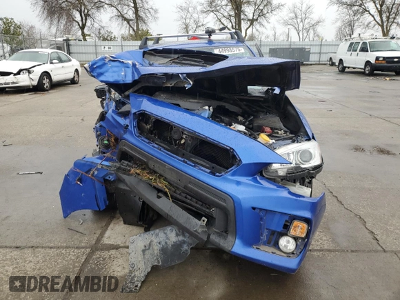 2021 Subaru WRX Premium with VIN JF1VA1C66M9818199, listed as a Copart auction lot 44998575 with 0 mi miles and Salvage Title. Bid and sale history available at carsss.com. Image 5.