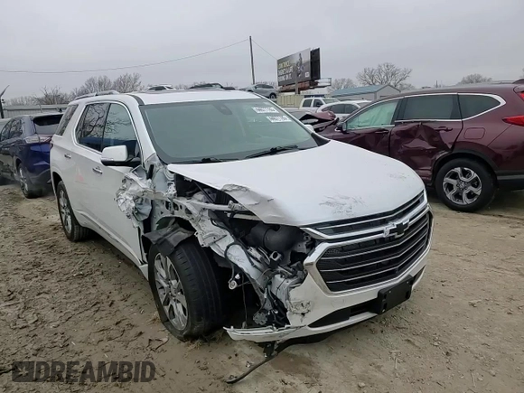 2020 Chevrolet Traverse Premier with VIN 1GNEVKKW3LJ288848, listed as a Copart auction lot 44077785 with 89,875 mi miles and Salvage Title. Bid and sale history available at carsss.com. Image 11.