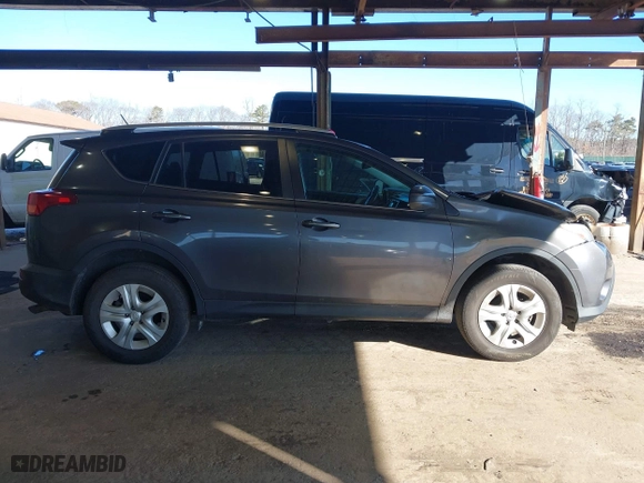 2015 Toyota RAV4 LE with VIN 2T3BFREV0FW274383, listed as a IAAI auction lot 41742051 with 120,427 mi miles. Bid and sale history available at carsss.com. Image 13.