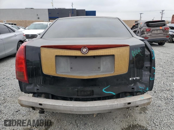 2003 Cadillac CTS with VIN 1G6DM57NX30146613, listed as a Copart auction lot 76741474 with 132,103 mi miles and Salvage Title. Bid and sale history available at carsss.com. Image 6.