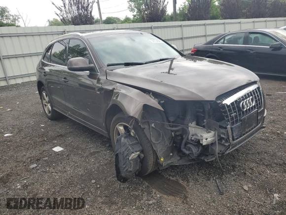 2011 Audi Q5 Premium Plus with VIN WA1DKAFP6BA078778, listed as a Copart auction lot 58724045 with 172,495 mi miles and Salvage title. Bid and sale history available at DreamBid. Image 4.