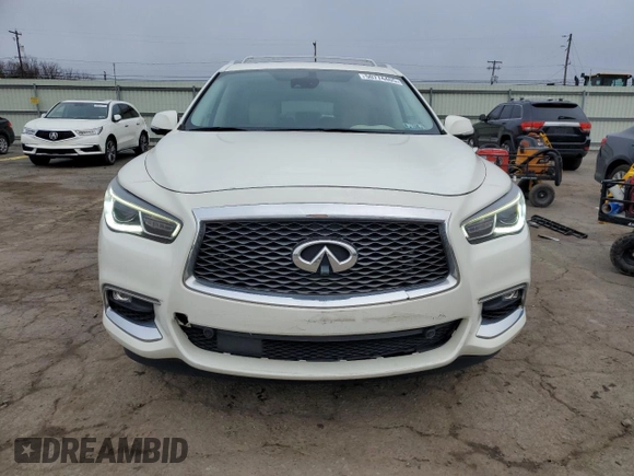 2017 Infiniti QX60 with VIN 5N1DL0MM5HC530475, listed as a Copart auction lot 50774405 with 146,553 mi miles and Salvage Title. Bid and sale history available at carsss.com. Image 5.