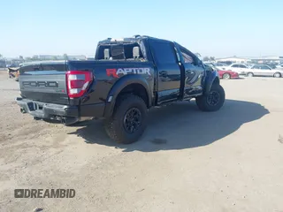 2023 Ford F-150 Raptor with VIN 1FTFW1RJ0PFA44288, listed as a IAAI auction lot 41177459 with 11,146 mi miles and . Bid and sale history available at carsss.com. Image 4.