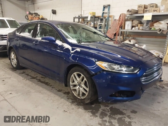 2014 Ford Fusion SE with VIN 1FA6P0H72E5372057, listed as a IAAI auction lot 41955753 with 126,424 mi miles. Bid and sale history available at carsss.com. Image 1.
