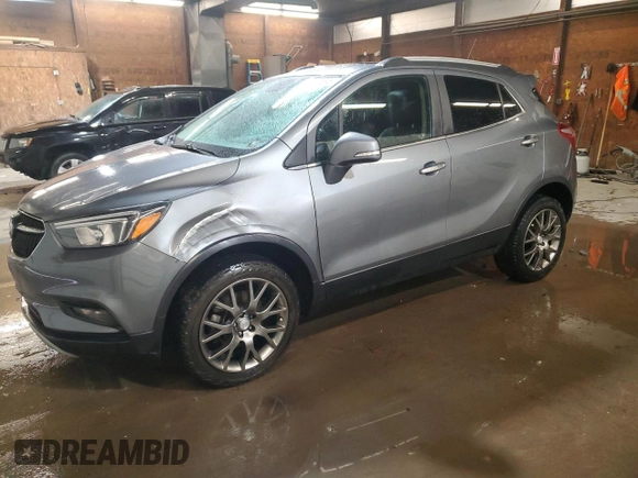 2019 Buick Encore Sport Touring with VIN KL4CJ2SB6KB927719, listed as a Copart auction lot 50040595 with 57,555 mi miles and Salvage Title. Bid and sale history available at DreamBid. Image 1.