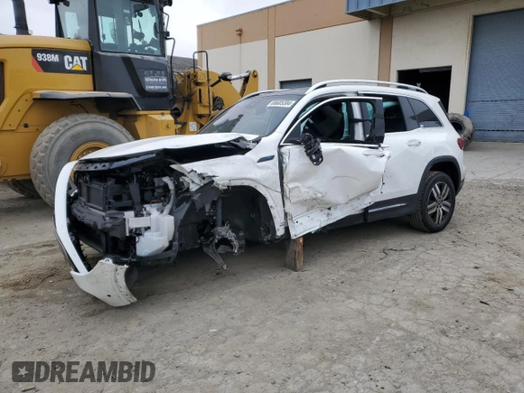 2022 Mercedes-Benz EQB 300 z VIN W1N9M0KB0NN012419, wystawiony jako Copart lot #66605304 z przebiegiem 34 858 mil mil oraz Szkoda całkowita • Salvage title. Historia ofert i sprzedaży dostępna na DreamBid. Obrazek 1.