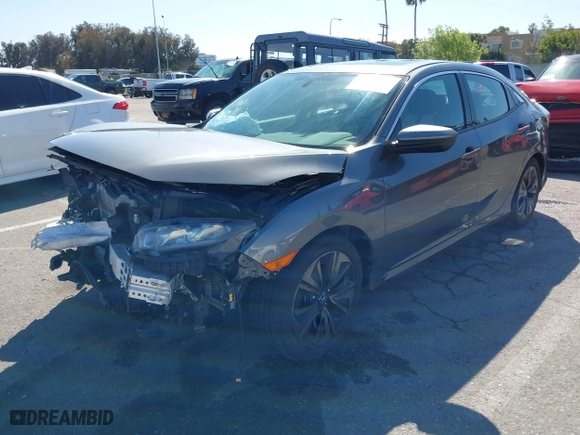 2018 Honda Civic Hatchback EX with VIN SHHFK7H52JU406148, listed as a IAAI auction lot 41862286 with 33,242 mi miles. Bid and sale history available at carsss.com. Image 20.