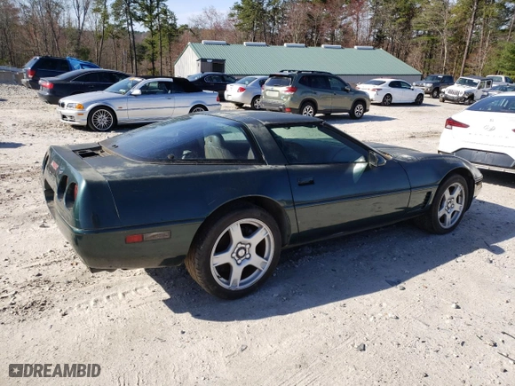 1995 Chevrolet Corvette with VIN 1G1YY22P2S5100259, listed as a Copart auction lot 53708055 with 104,100 mi miles and Clean Title. Bid and sale history available at carsss.com. Image 3.
