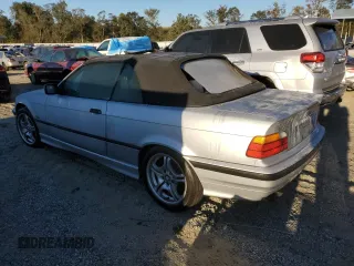 1999 BMW 3 Series 323icA with VIN WBABJ8338XEM23977, listed as a Copart auction lot 76840204 with 163,175 mi miles and Salvage Title. Bid and sale history available at carsss.com. Image 2.